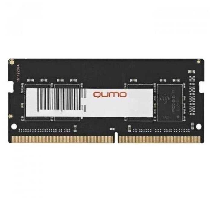 Оперативная память Qumo 4 ГБ DDR4 SODIMM (QUM4S-4G2400C16)