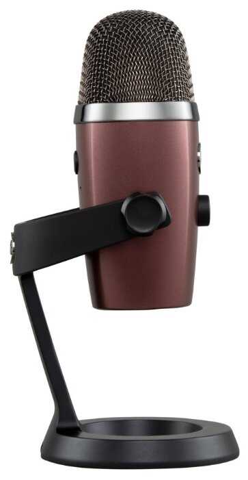 Микрофон проводной Blue Yeti nano, разъем: USB Type-C фотография 6