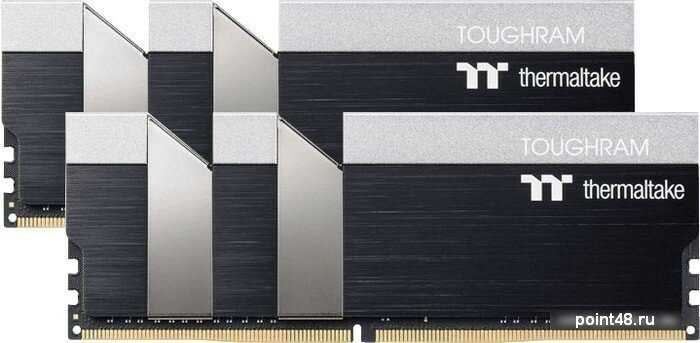 Оперативная память Thermaltake TOUGHRAM 16 ГБ (2 x 8 ГБ) DDR4 DIMM CL18 (R017D408GX2-3600C18A) фотография 3