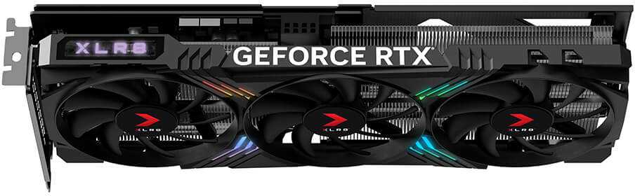 Видеокарта PNY RTX4070 12GB XLR8 Gaming VERTO EPIC-X RGB (VCG407012TFXXPB1) фотография 13