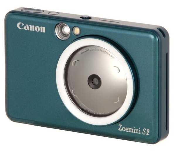 Камера и принтер моментальной печати Canon Zoemini S2, зеленая фотография 15