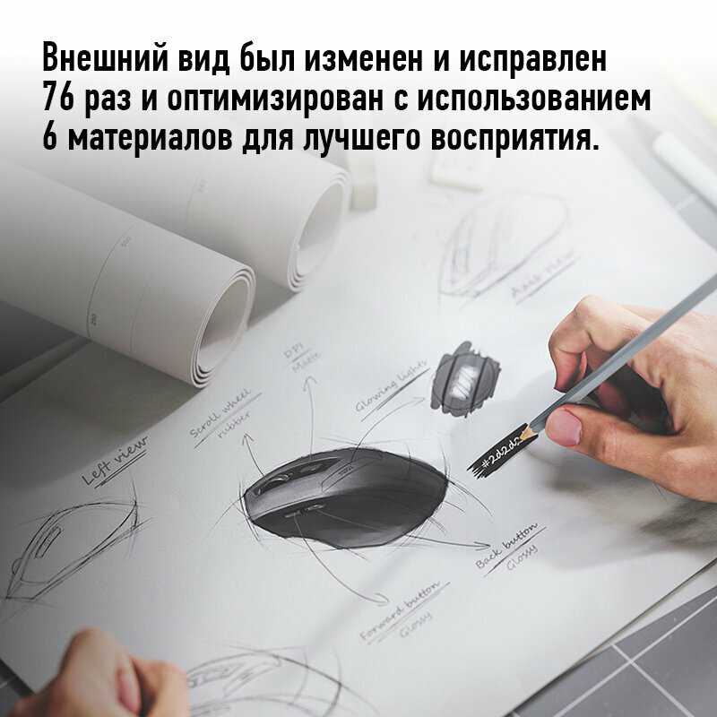 Мышка беспроводная DR1 фотография 5