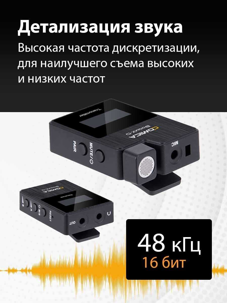 Радиосистема Comica BoomX-D1 фотография 12