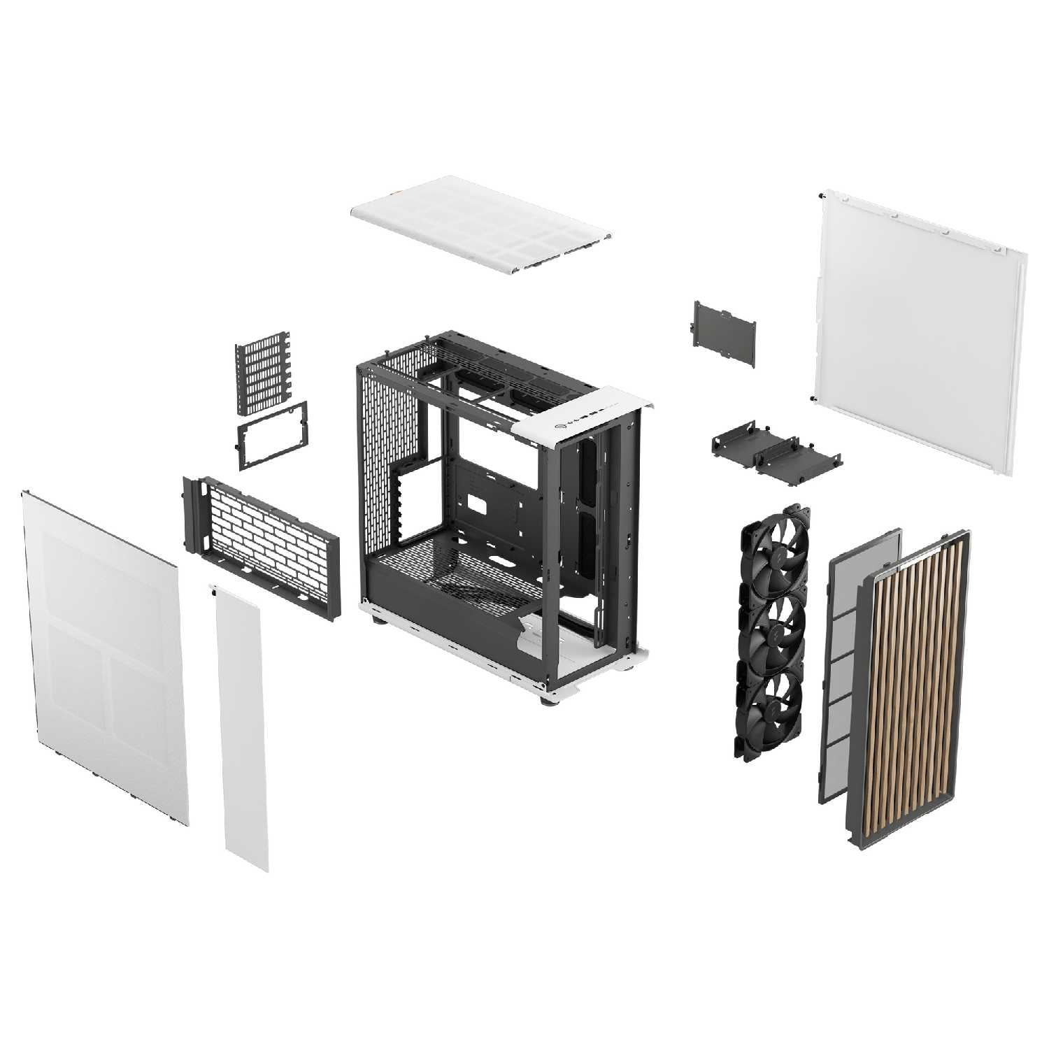 Корпус ПК Fractal Design North XL [FDCNOR1X03, Miditower] фотография 7