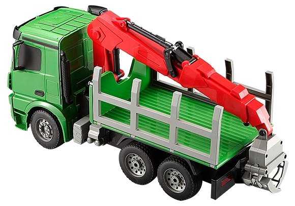 Лесовоз Double Eagle Mercedes-Benz Arocs (E352-003), 1:20, 38 см фотография 2