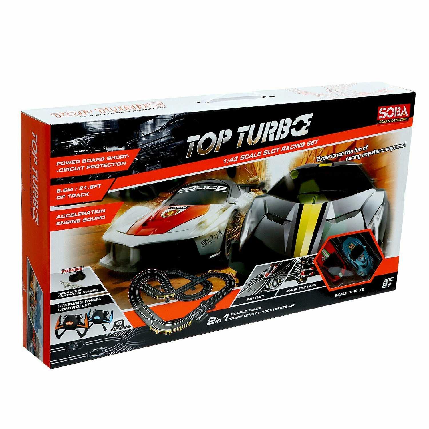 Игрушка Shantou Автотрек 1:43 Автокросс Top Turbo (1698553) фотография 16
