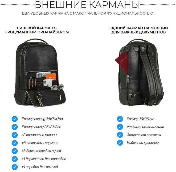 Мужской рюкзак BRIALDI Galaxy фотография 15