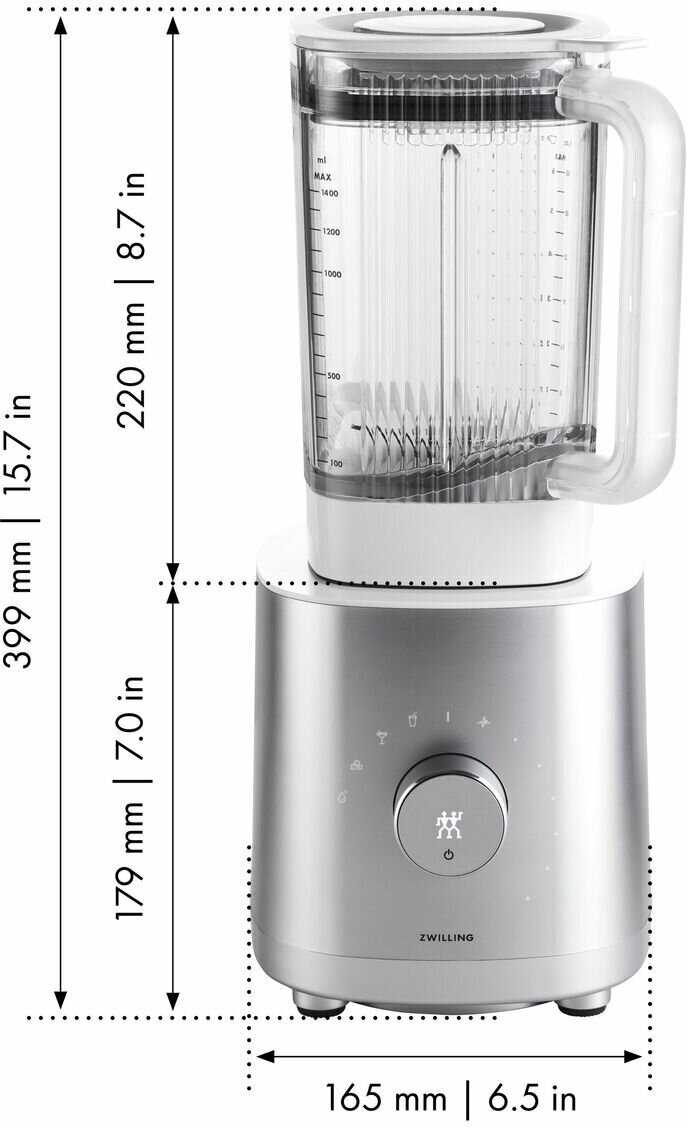 Блендер Zwilling J.A. Henckels Блендер персональный 550 мл (53003-000) фотография 1