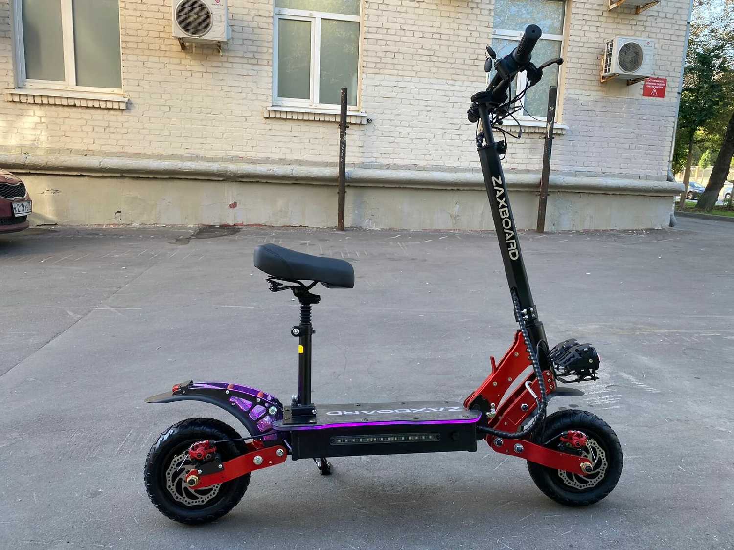 Электросамокат ZAXBOARD Hunter V5 MOTO (TEM-245) фотография 22