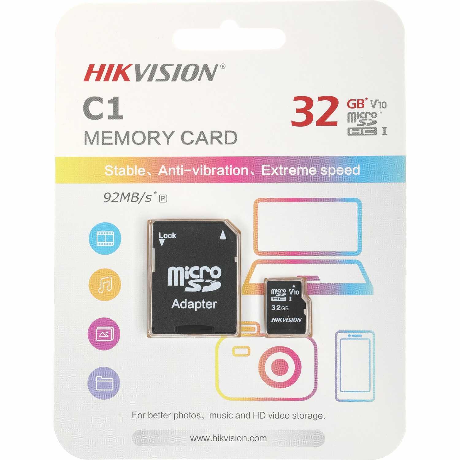Карта памяти microSDHC 32GB (HS-TF-C1) фотография 15