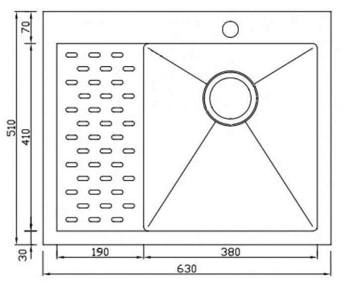 Кухонная Мойка Seaman SMB-6351PLS фотография 1