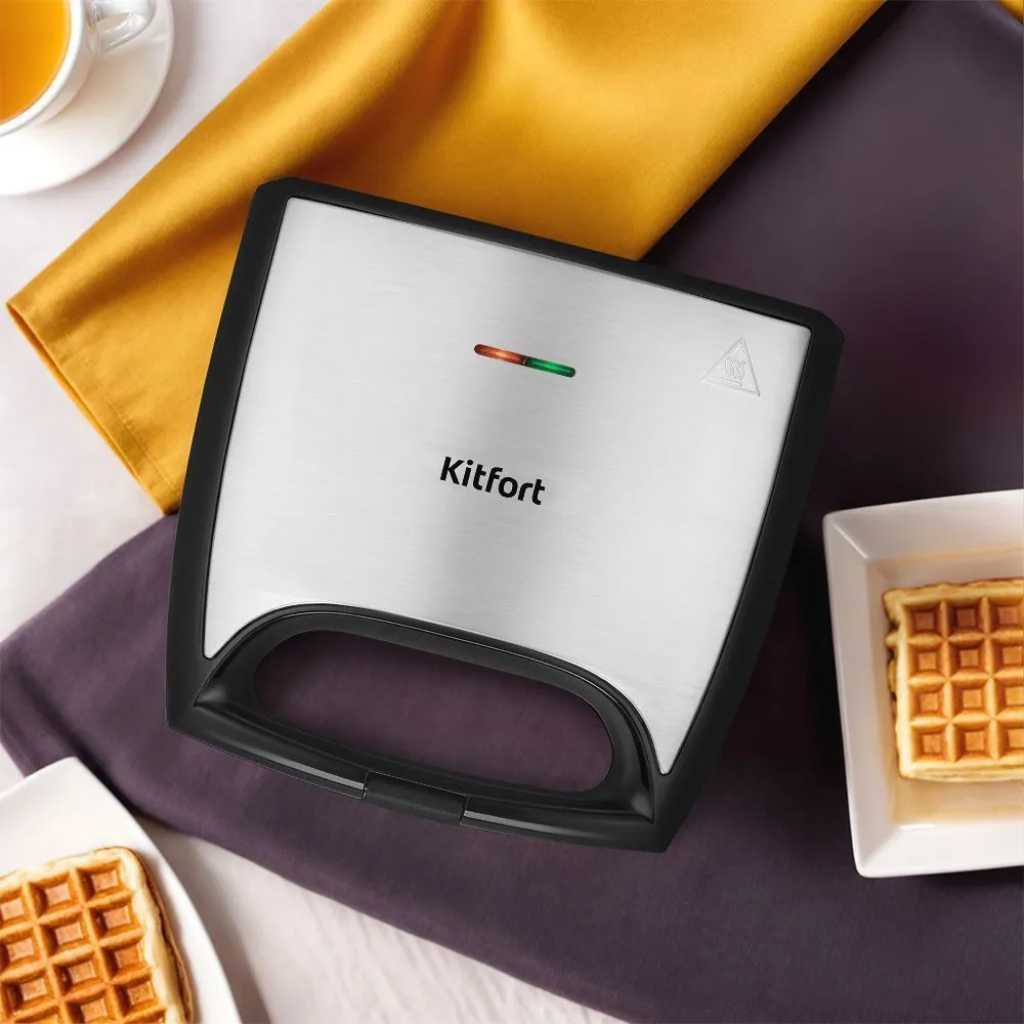 Вафельница Kitfort КТ-4683 фотография 5