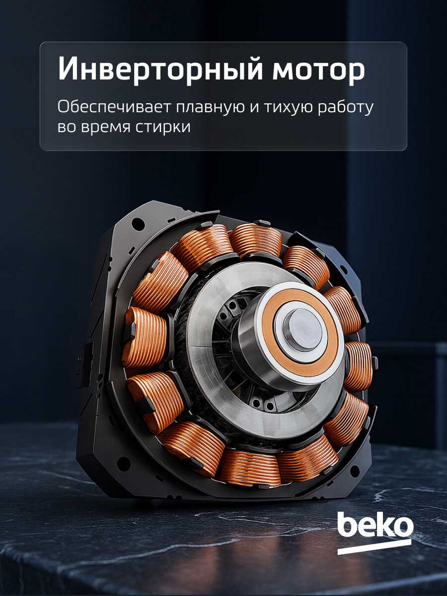 Стирально-сушильная машина BEKO B3DFR57H23W фотография 1