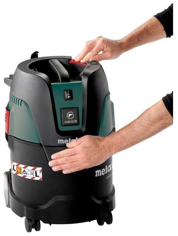 Пылесос промышленный Metabo ASA 25 L PC (1250 Вт) фотография 10