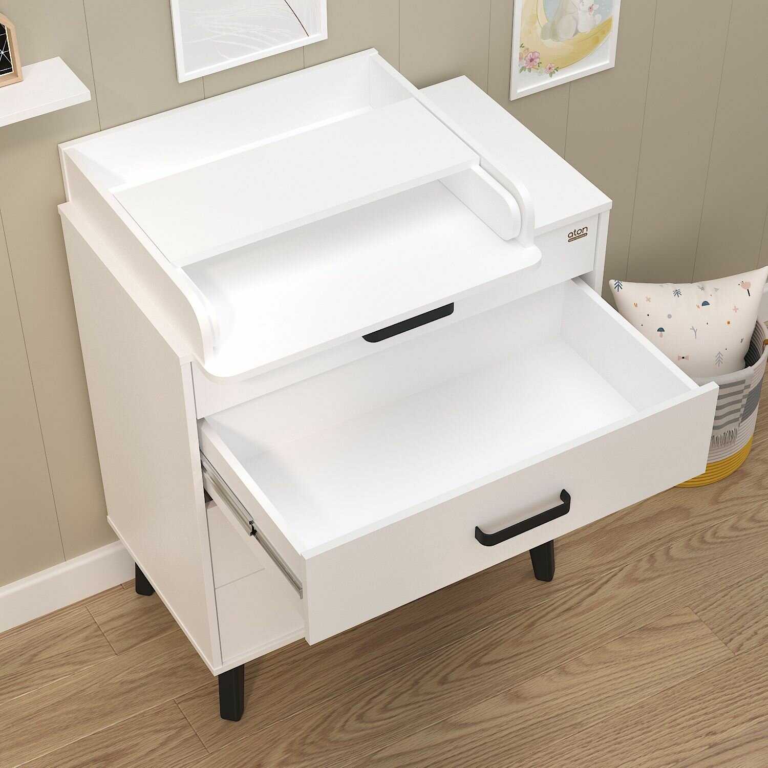 Пеленальный комод Gall Бодега Nero фотография 6