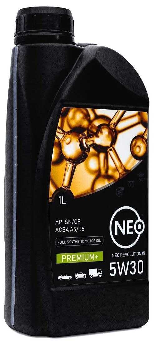 Синтетическое моторное масло NEO Revolution 5W-30 (SN/CF; A5/B5) фотография 1