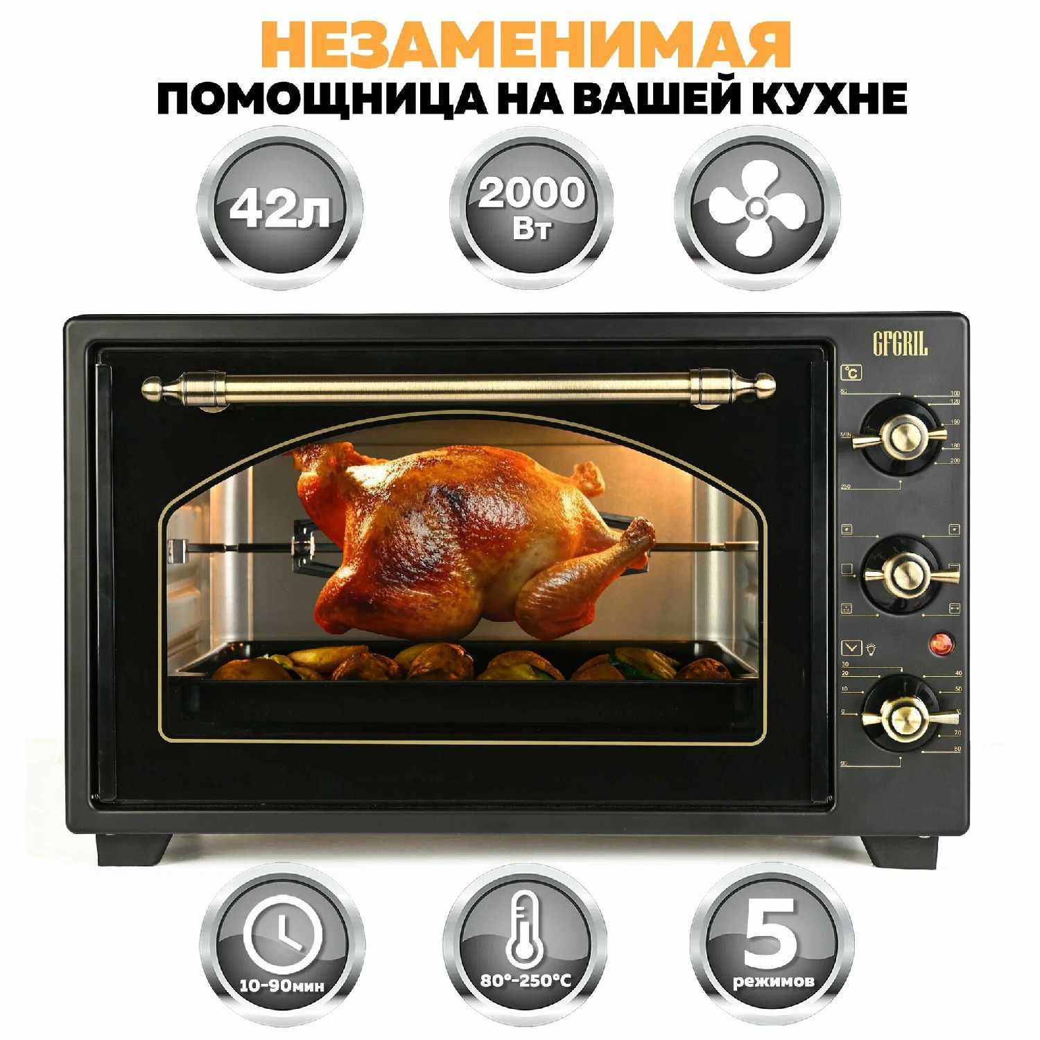GFGRIL Многофункциональная мини-печь GFO-42