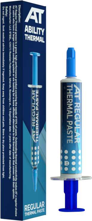 Термопаста ABILITY THERMAL REGULAR фотография 2