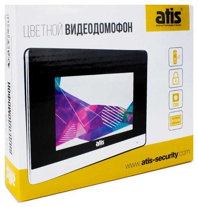 Видеодомофон Atis AD-480M White с записью на карту памяти фотография 4