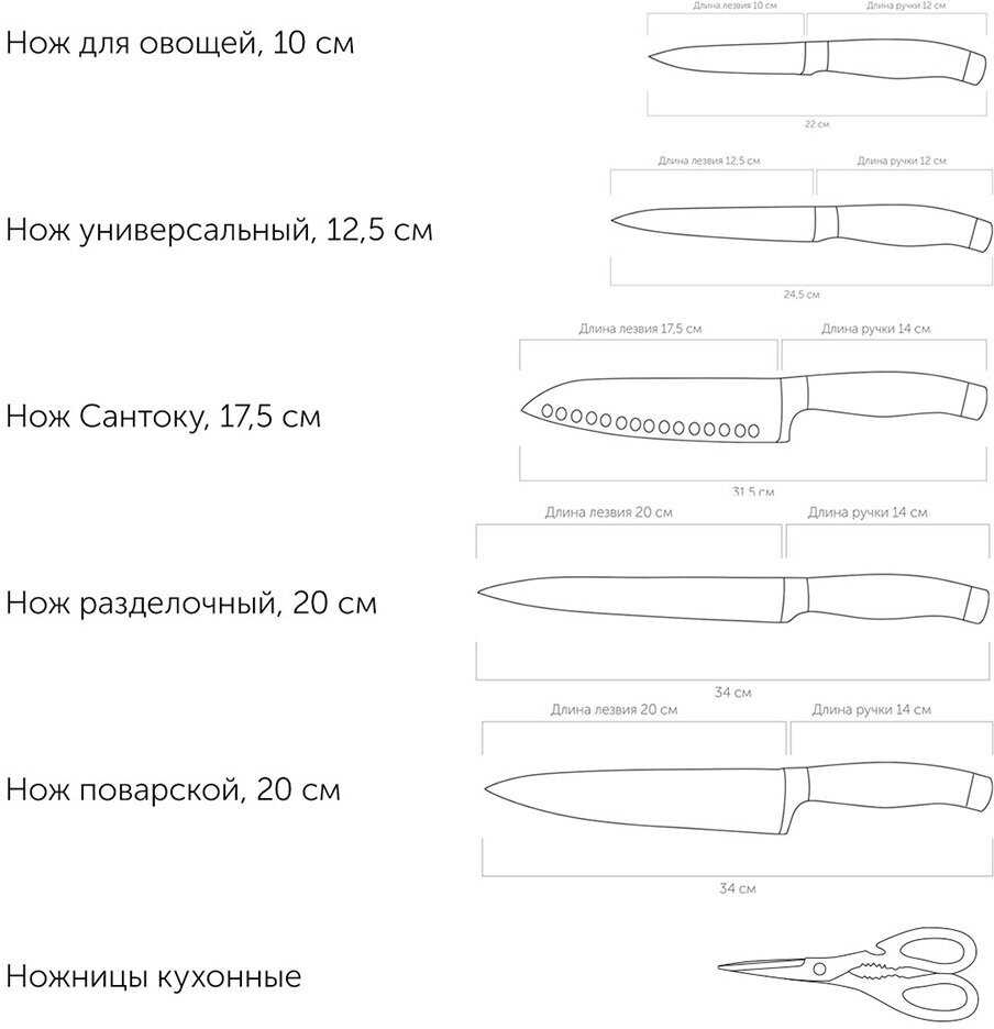 Набор ножей Nadoba Rut (722716) фотография 8