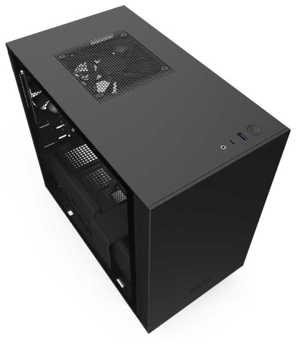 Компьютерный корпус NZXT H210 Black фотография 1