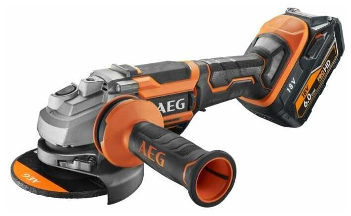Аккумуляторная УШМ AEG BEWS 18-125 (602C) фотография 9