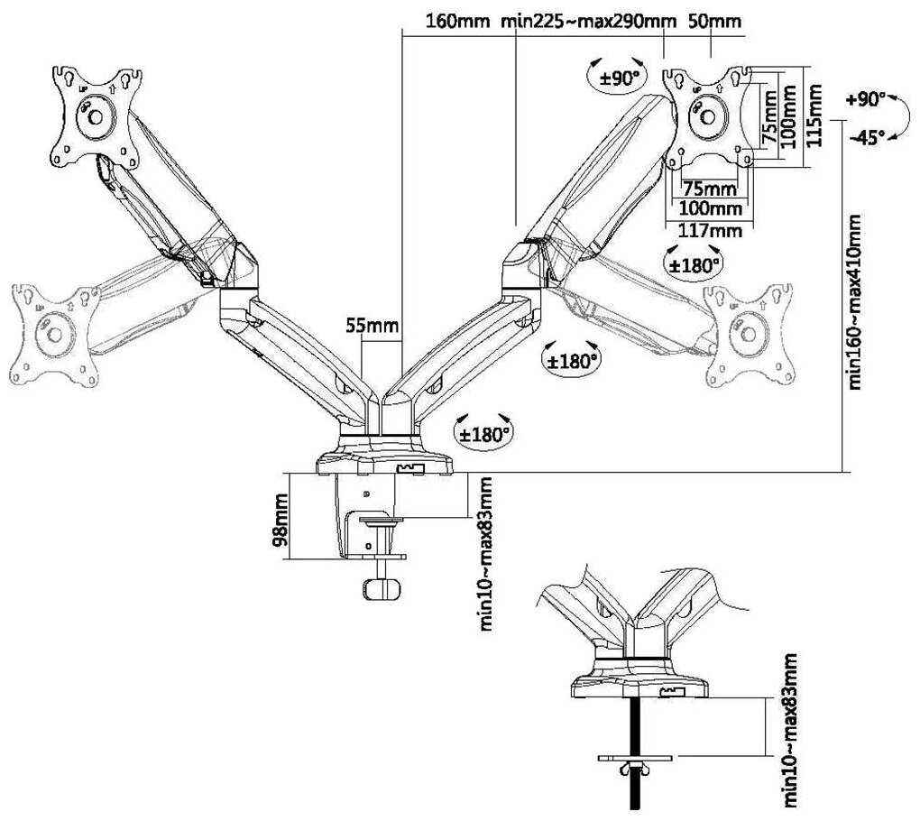 Крепление UltraMounts UM705 фотография 2