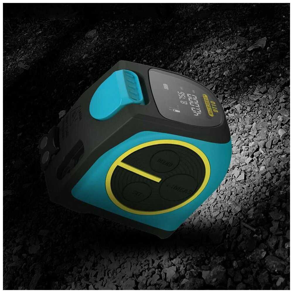 Лазерный дальномер Mileseey Laser Ranging Tape Measure DT10 40 м фотография 12