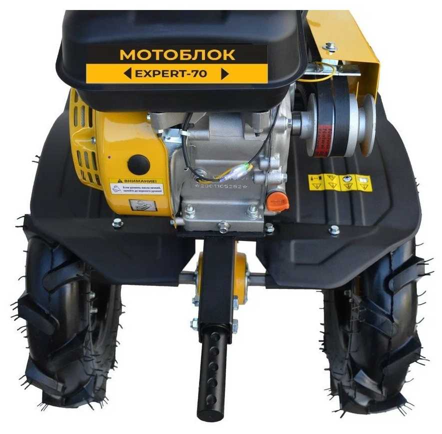 Мотоблок / Мотокультиватор Partner for garden EXPERT-70 (7 л. с, 120 см, 2 вперед / 1 назад, чугунный редуктор) фотография 3