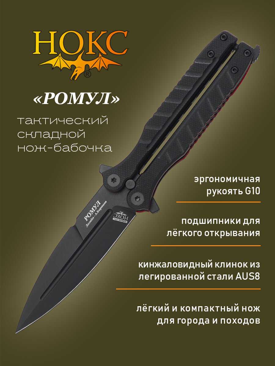 Нож складной Нокс 205-787401 (Ромул)