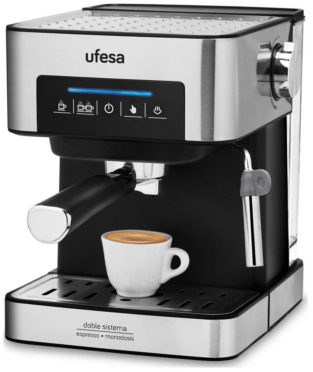 Кофеварка рожковая Ufesa CE7255, черный