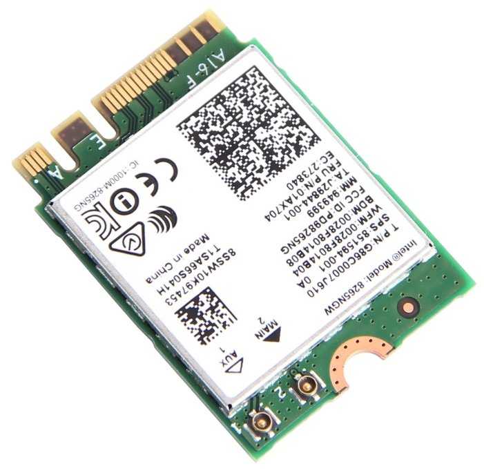 Bluetooth+Wi-Fi адаптер Intel 8265NGW.NV фотография 3