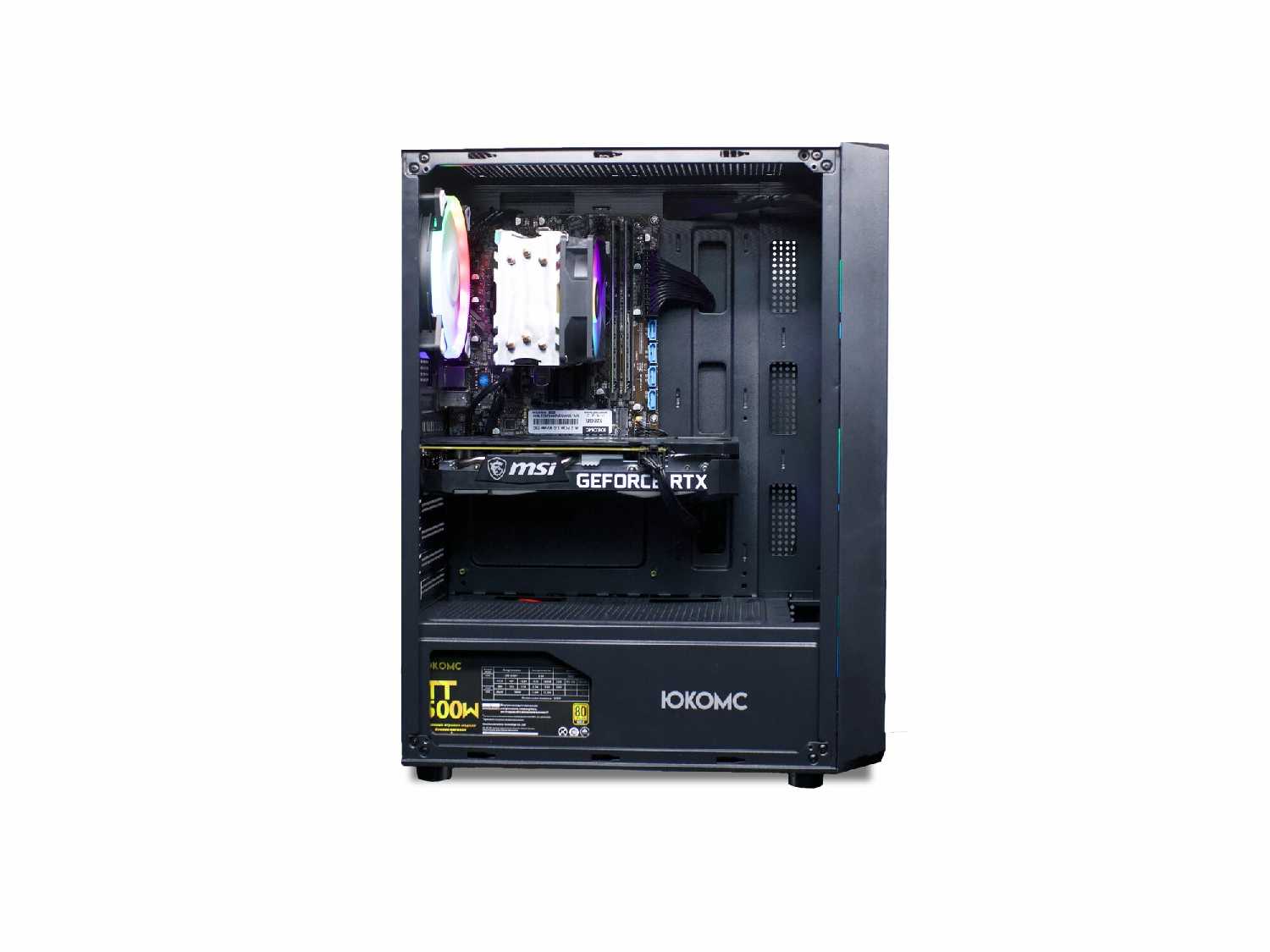 Игровой PC юкомс i7 3770, RTX 2060 6GB, SSD 2TB, 8GB DDR3, БП 500W фотография 6