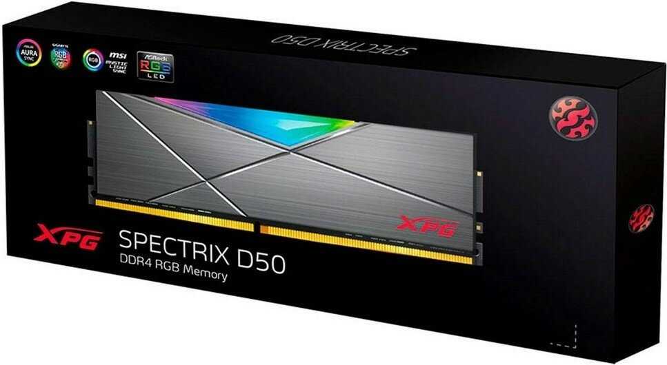Оперативная память XPG Spectrix D50 32 ГБ DDR4 DIMM CL16 (AX4U320032G16A-ST50) фотография 12