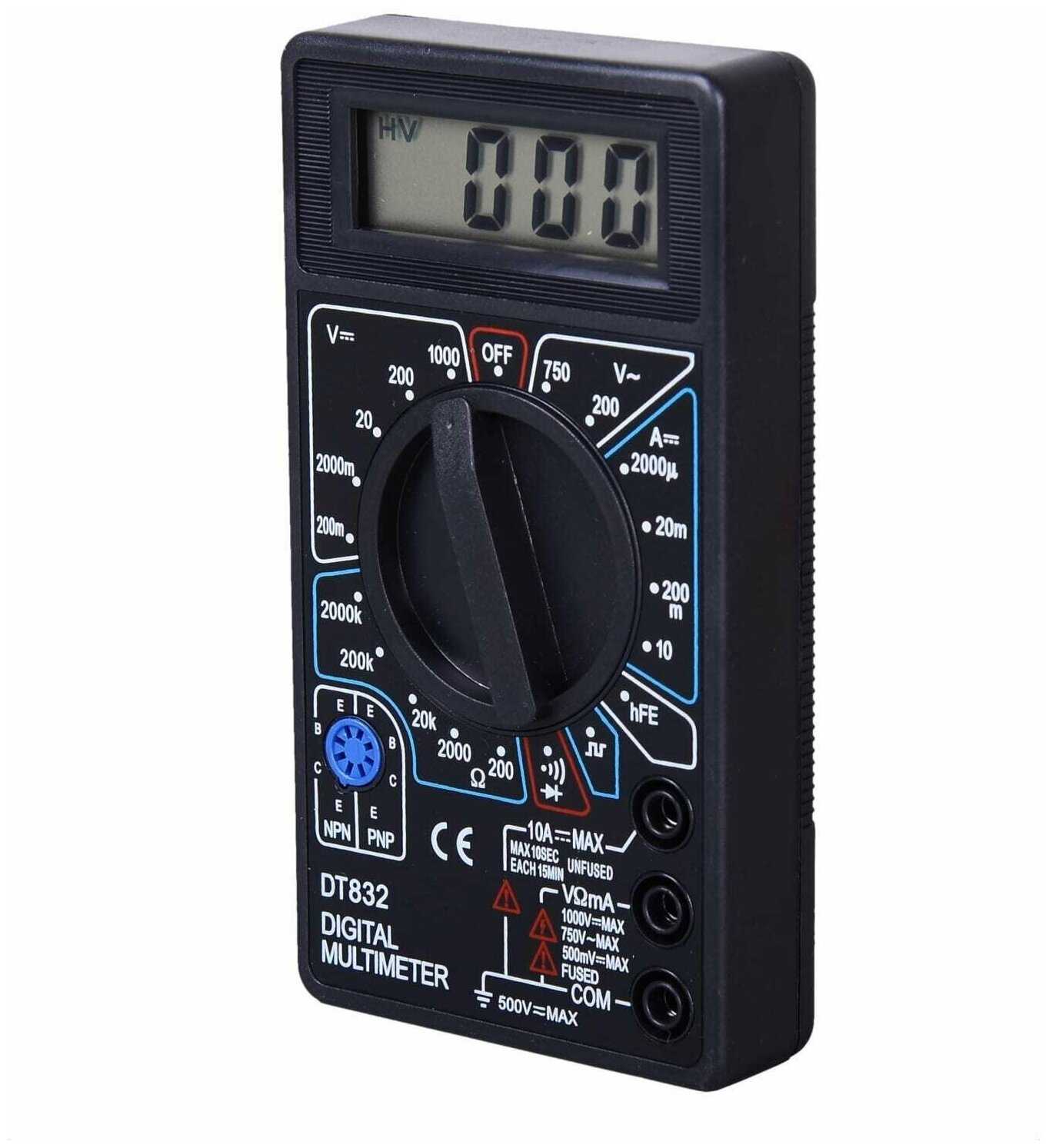 Мультиметр TEK DT 832 фотография 3