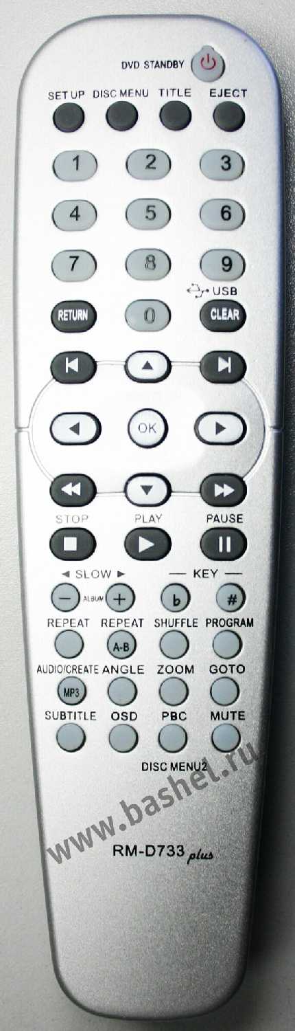 Универсальный пульт Philips RM-D733 фотография 8