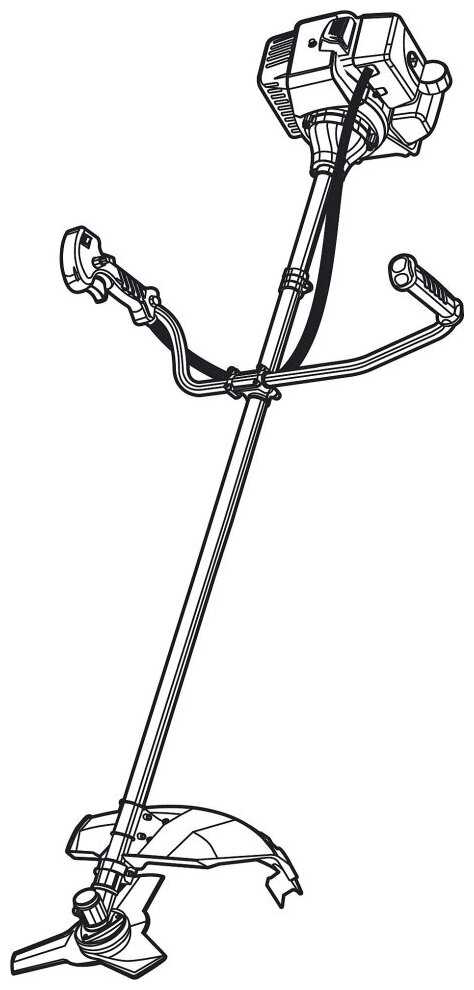 Триммер бензиновый ЗУБР КРБ-1000 фотография 17