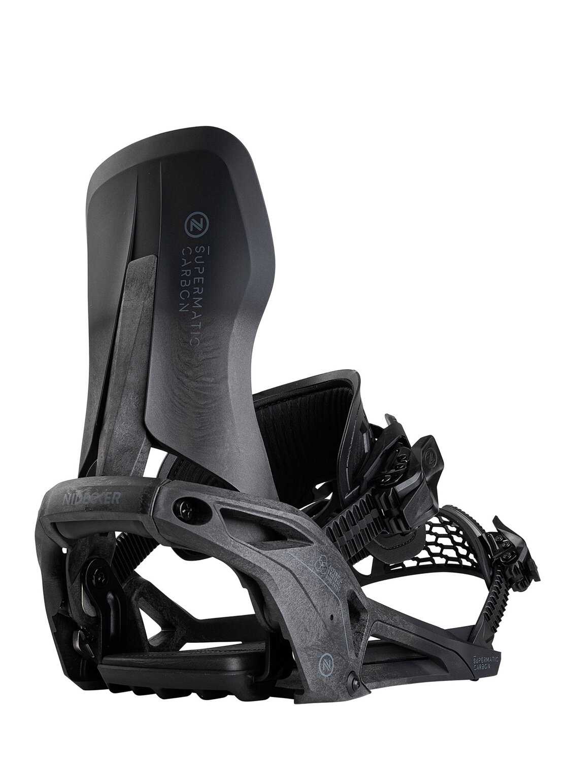 Сноубордические крепления NIDECKER Supermatic Carbon (23.5/26.5) фотография 4