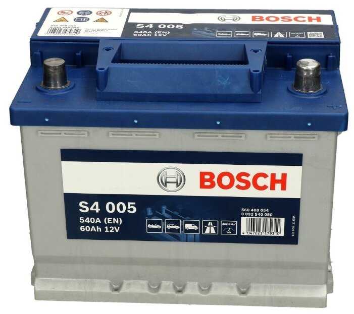 Автомобильный аккумулятор BOSCH S4 005 (0 092 S40 050)