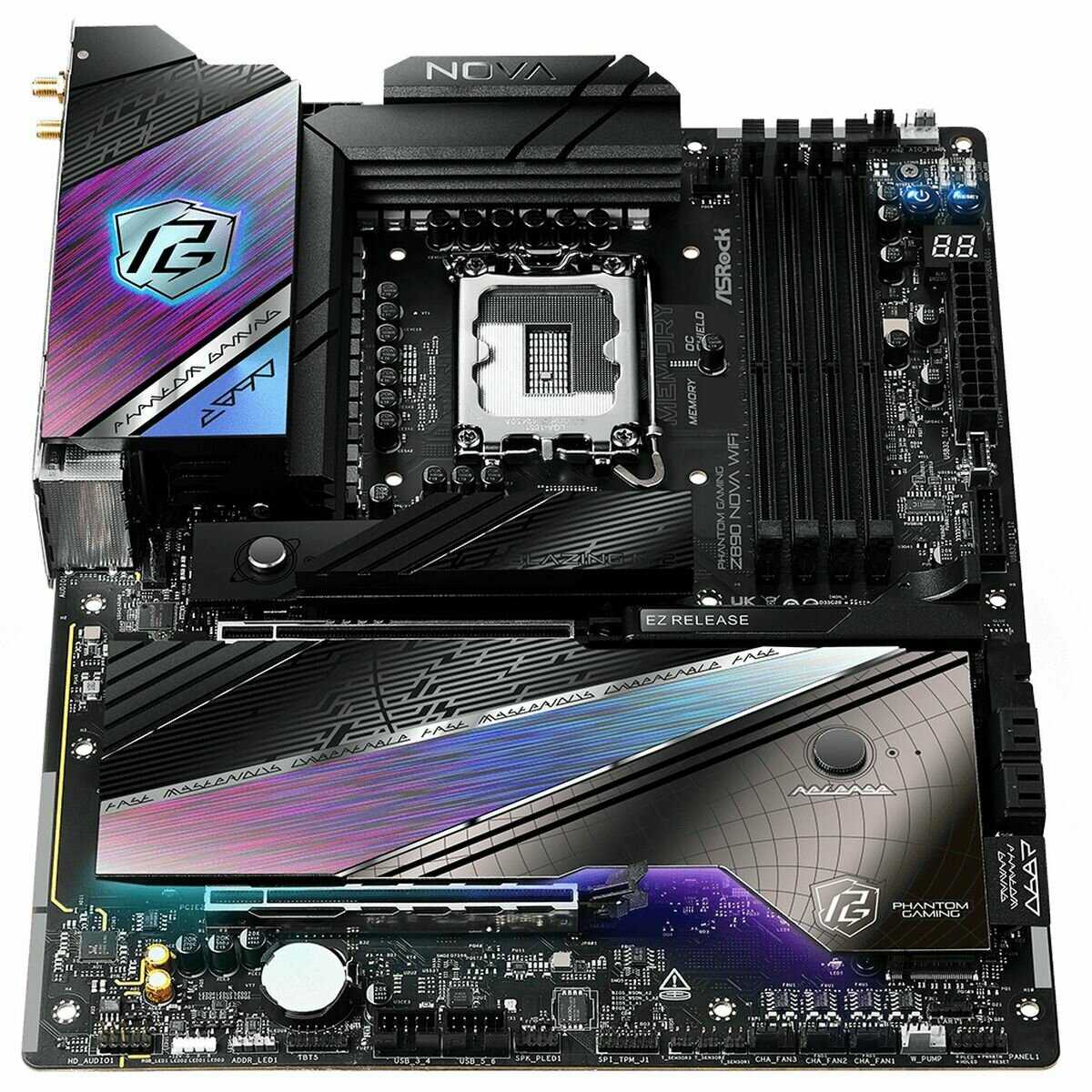Материнская плата ASRock Z890 NOVA WIFI, LGA1851, Intel Z890, ATX фотография 7