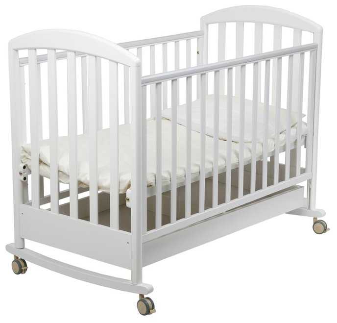 Кроватка Papaloni Джованни, качалка, полозья для качания