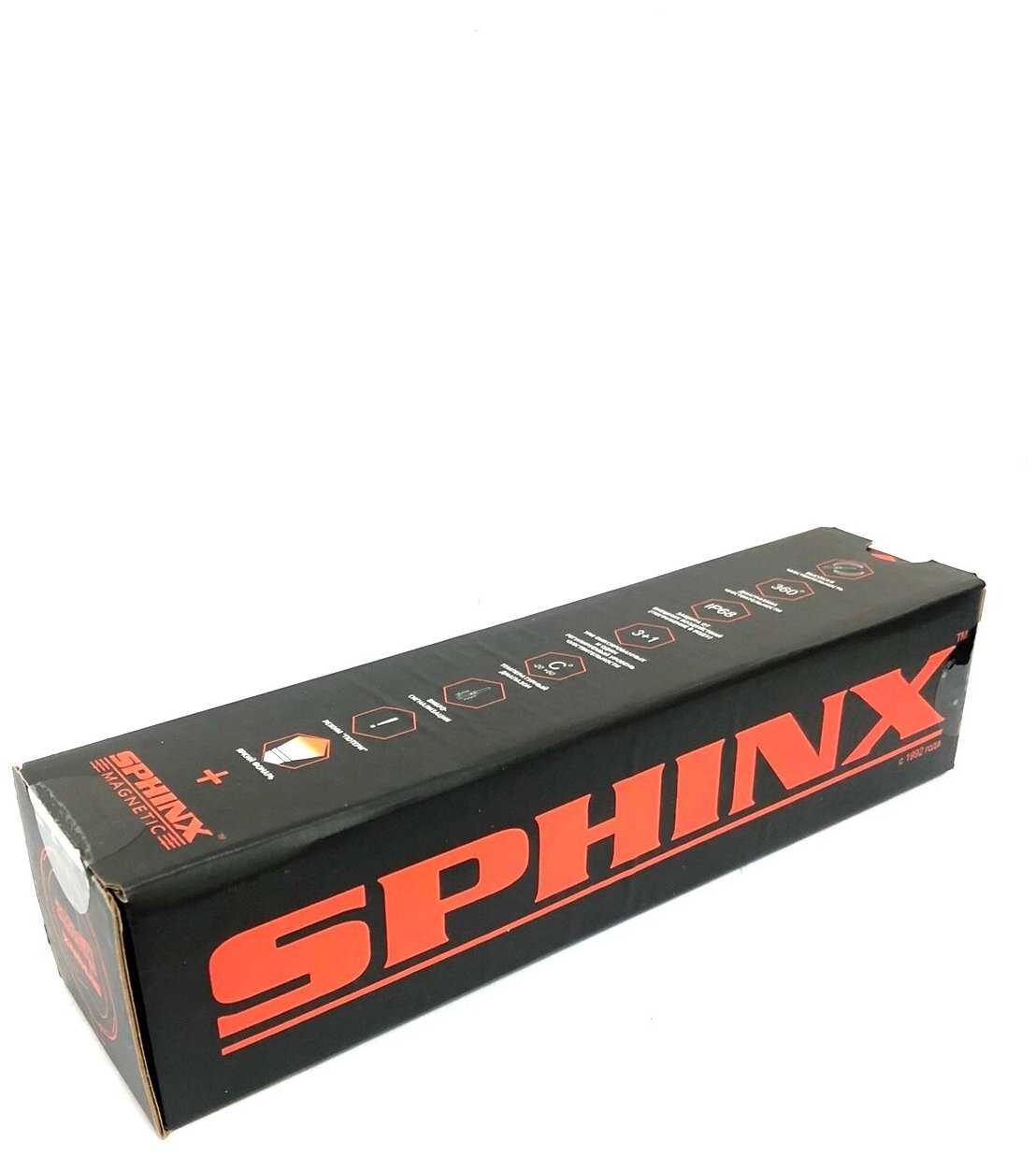 Пинпойнтер Сфинкс 02 (Sphinx) Magnetic оранжевый, кобура Сфинкс Magnetic на бедро фотография 4