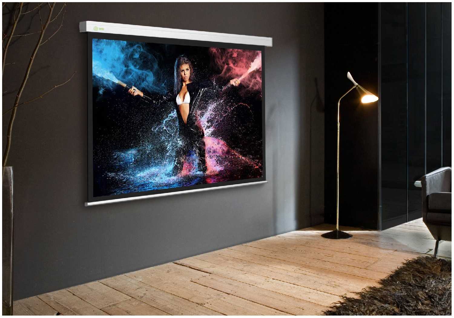 Рулонный cactus Wallscreen (CS-PSW-180x180) фотография 1