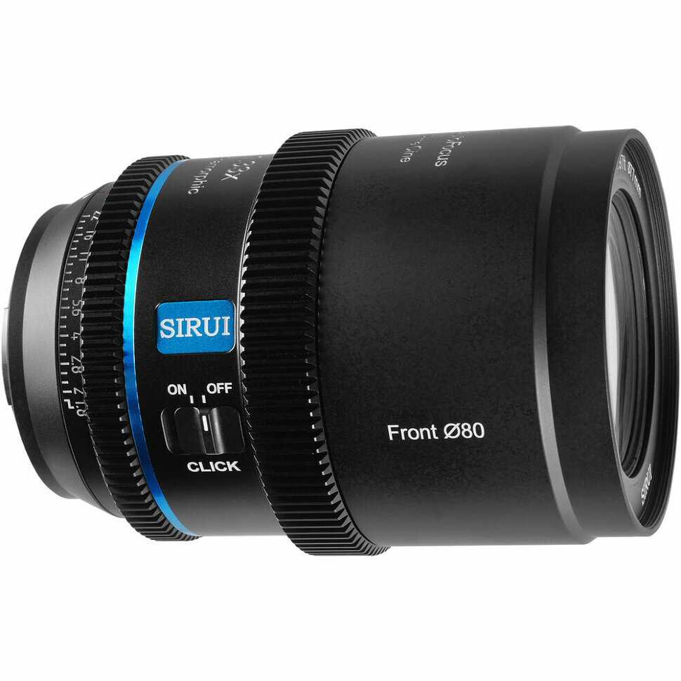 Объектив Sirui 40mm T1.8 1.33x S35 AF Anamorphic (E-mount) фотография 1