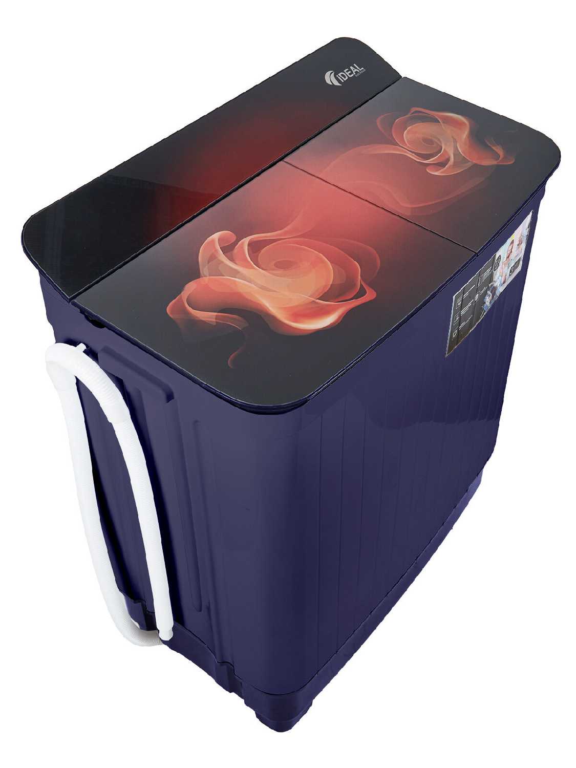 Стиральная машина IDEAL IDEAL ID-75 (B) с отжимом 1300 об/м, слив-автомат, активаторная фотография 9