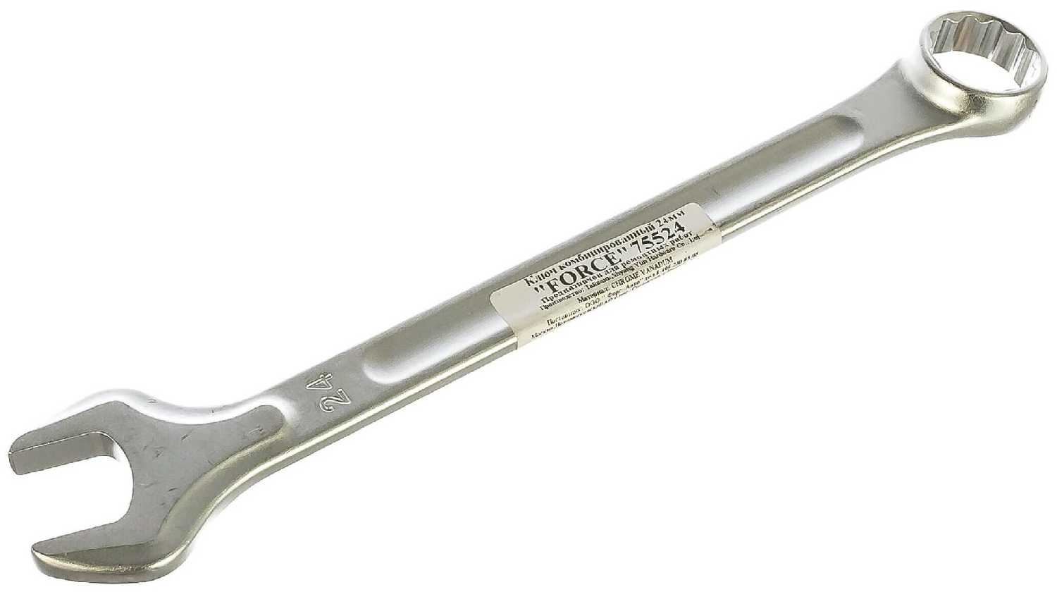 Ключ накидной FORCE F-75524 фотография 5