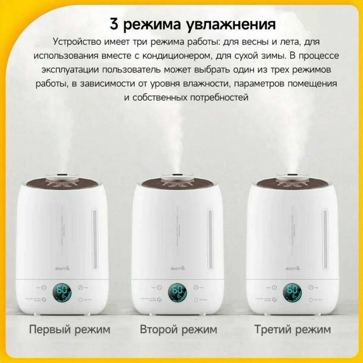 Увлажнитель воздуха Deerma DEM-F630 фотография 12