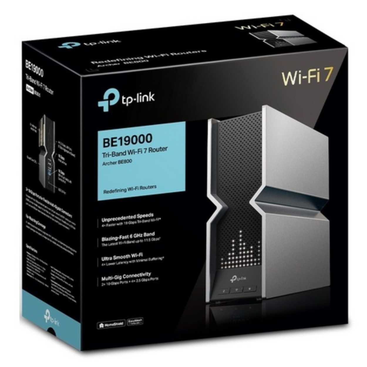 Маршрутизатор TP-Link Archer BE800 Tri Band Wi-Fi 7 Router BE19000 (TP-NE-BE800) фотография 3