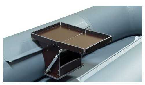 Столик раскладной в лодку ПВХ на ликтрос Патриот 10 (39х26.5х23 см)