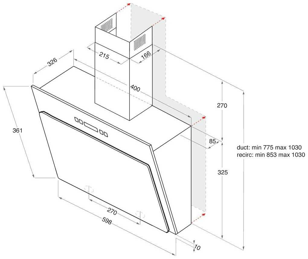 Наклонная вытяжка Indesit IHVP 6.4 LL K фотография 2
